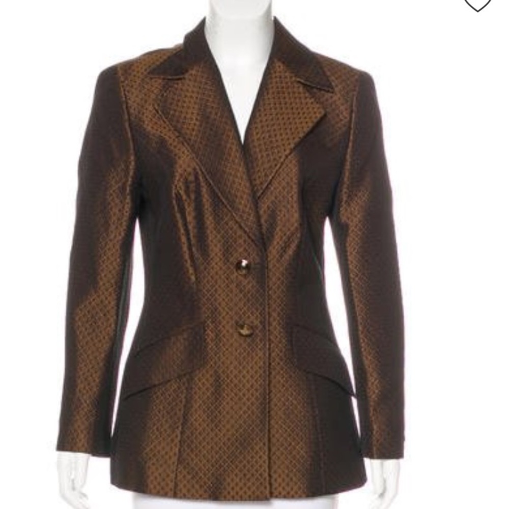 Escada Luxury Bronze Blazer
